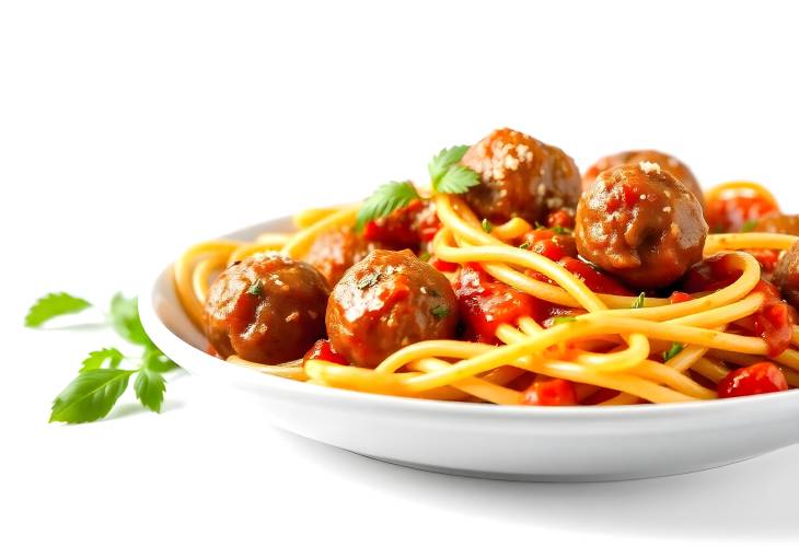 Delicious Pasta with Meatballs A Culinary Classic